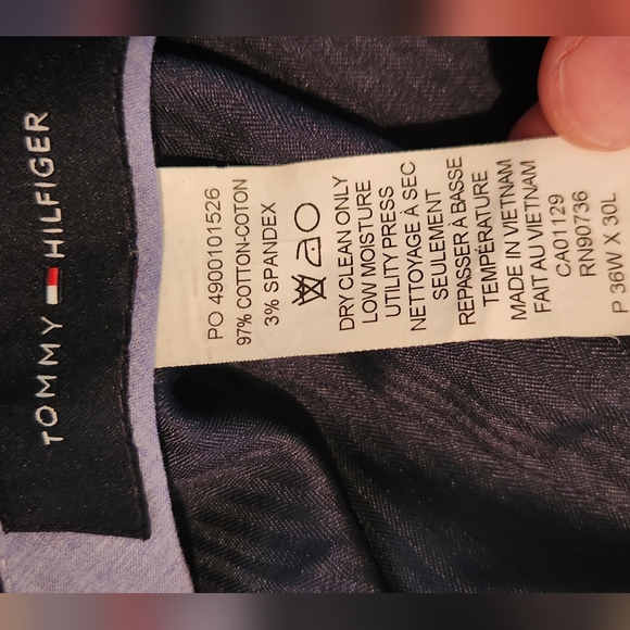 Hilfiger 3 piece suit modern fit 42L - Picture 9 of 12